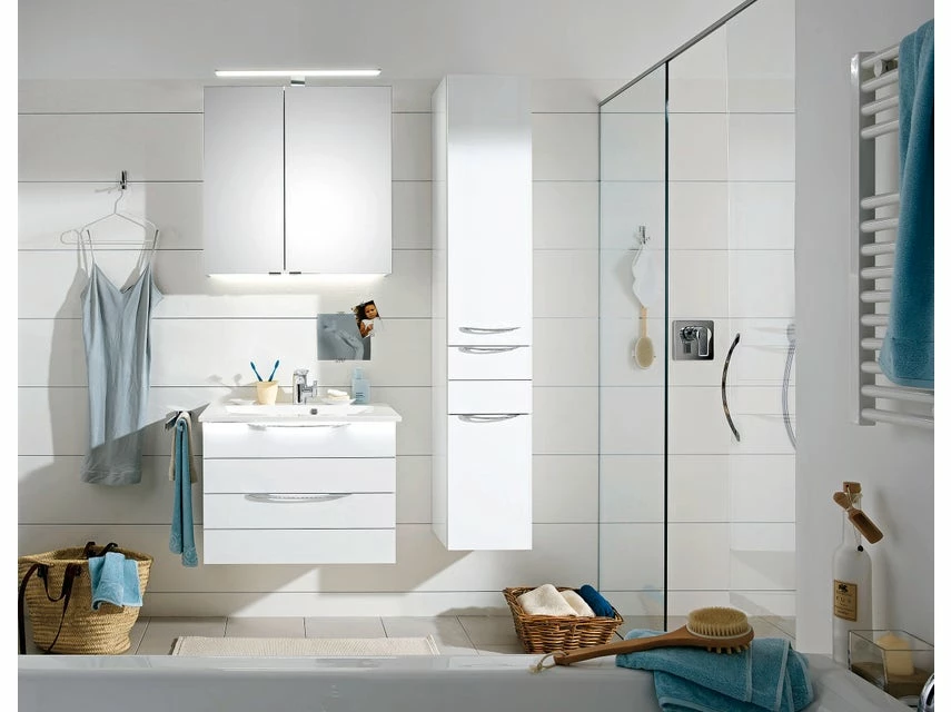 Billig ✨ Aquarell Hochschrank Brüssel - 30/168/33 cm in weiß 🥰 3 Billig ✨ Aquarell Hochschrank Brüssel - 30/168/33 cm in weiß 🥰 – Bild 3