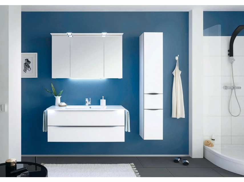 Am billigsten ❤️ Aquarell Badezimmer-Set Brüssel 03 - 3-teilig in weiß 👏 2 Am billigsten ❤️ Aquarell Badezimmer-Set Brüssel 03 - 3-teilig in weiß 👏 – Bild 2