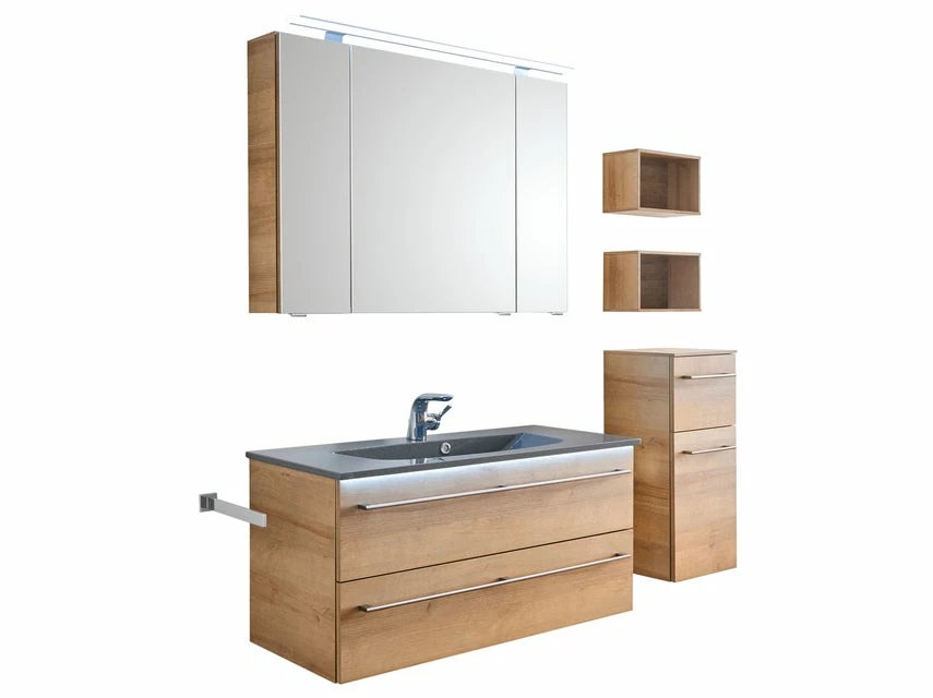 Aktion 👏 Aquarell Badezimmer-Set Brüssel 04 - 3-teilig in braun 🌟 2 Aktion 👏 Aquarell Badezimmer-Set Brüssel 04 - 3-teilig in braun 🌟 – Bild 2