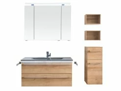 Aktion 👏 Aquarell Badezimmer-Set Brüssel 04 - 3-teilig in braun 🌟 9 Aktion 👏 Aquarell Badezimmer-Set Brüssel 04 - 3-teilig in braun 🌟 -Badezimmerschränke Verkäufe 6780090 0611106 12 24612782