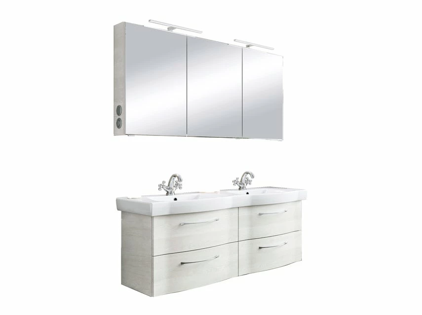 Rabatt 🔥 Aquarell Badezimmer-Set Athen 05 - 3-teilig in weiß 🌟 1 Rabatt 🔥 Aquarell Badezimmer-Set Athen 05 - 3-teilig in weiß 🌟