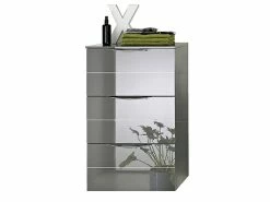 Neu 👏 Aquarell Unterschrank Brüssel - 45/73/33 cm in grau 🌟