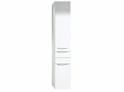Billig ✨ Aquarell Hochschrank Brüssel - 30/168/33 cm in weiß 🥰