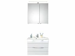 Besorgen 🥰 Aquarell Badezimmer-Set Brüssel 02 - 3-teilig in grau ⌛