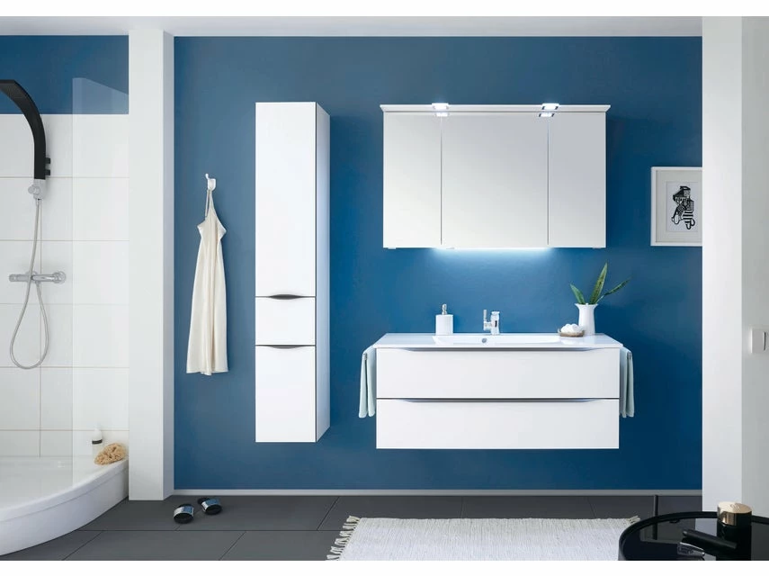 Großhandel 🔥 Aquarell Hochschrank Brüssel - 30/168/33 cm in weiß ❤️ 4 Großhandel 🔥 Aquarell Hochschrank Brüssel - 30/168/33 cm in weiß ❤️ – Bild 4