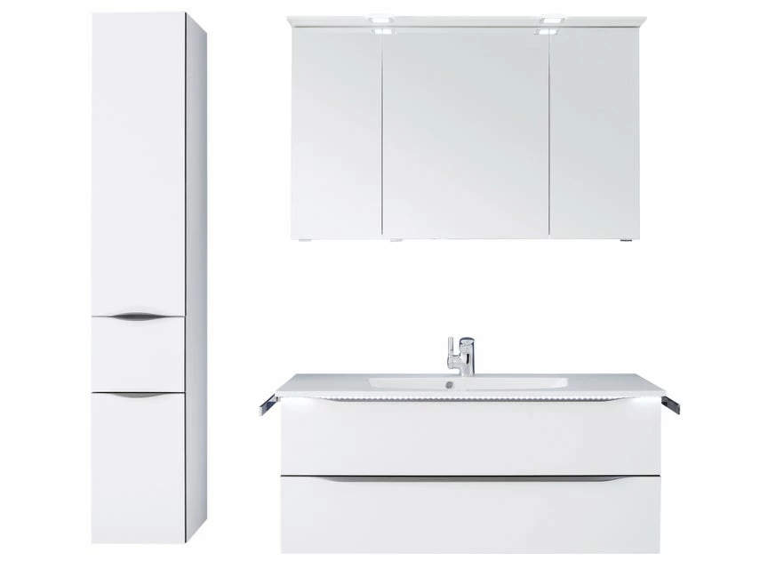 Großhandel 🔥 Aquarell Hochschrank Brüssel - 30/168/33 cm in weiß ❤️ 2 Großhandel 🔥 Aquarell Hochschrank Brüssel - 30/168/33 cm in weiß ❤️ – Bild 2