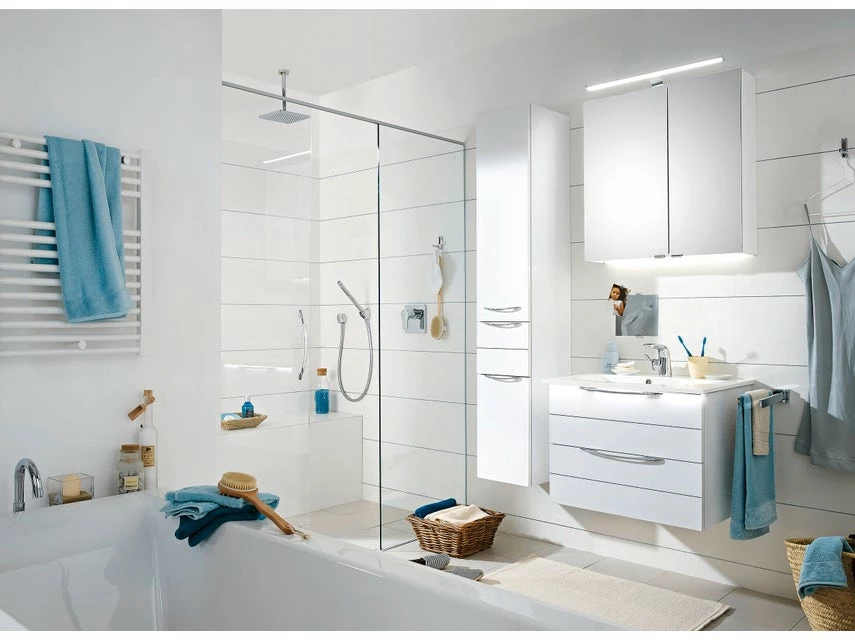 Besorgen 🎁 Aquarell Hochschrank Brüssel - 30/168/33 cm in weiß 🧨 2 Besorgen 🎁 Aquarell Hochschrank Brüssel - 30/168/33 cm in weiß 🧨 – Bild 2