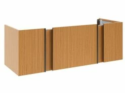 Rabatt 🔔 Coraggio Forma Waschtisch-Set Kano - 141/50,6/50 cm in braun ✨ -Badezimmerschränke Verkäufe 6800655 0619409 3 24760656