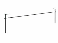 Besorgen 👏 Coraggio Forma Fuß-Gestell Kano - 140/36,4/2 cm in schwarz ❤️