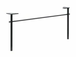 Großhandel 🌟 Coraggio Forma Fuß-Gestell Kano - 80/36,4/2 cm in schwarz 😍