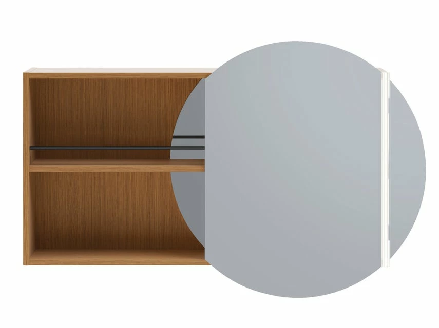 Neu 💯 Coraggio Forma Spiegelschrank Kano rechts - 100/64/15 cm in braun ❤️ 1 Neu 💯 Coraggio Forma Spiegelschrank Kano rechts - 100/64/15 cm in braun ❤️