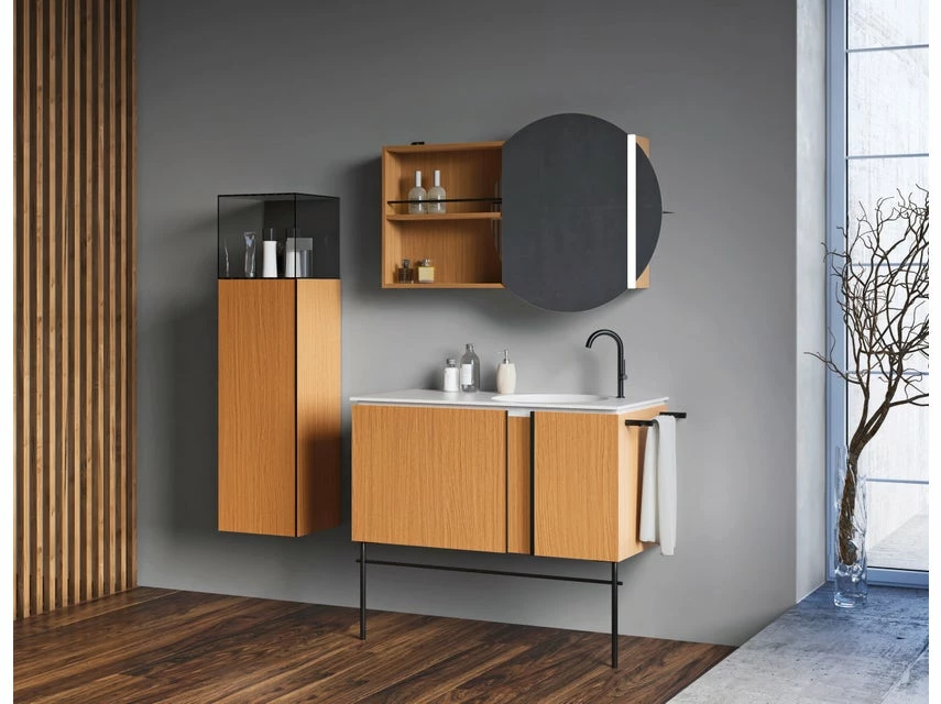 Neu 💯 Coraggio Forma Spiegelschrank Kano rechts - 100/64/15 cm in braun ❤️ 2 Neu 💯 Coraggio Forma Spiegelschrank Kano rechts - 100/64/15 cm in braun ❤️ – Bild 2