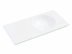 Schlussverkauf 🛒 Coraggio Forma Waschtisch-Set Kano rechts - 101/50,6/50 cm in braun ⌛ -Badezimmerschränke Verkäufe 6800739 0619482 3 24770697