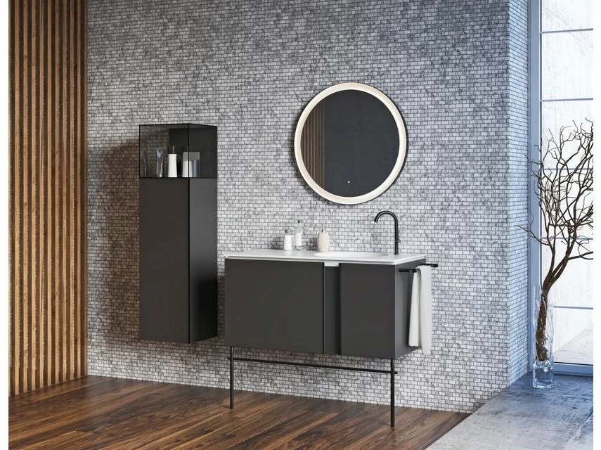 Billig 🥰 Coraggio Forma Waschtisch-Set Kano rechts - 101/50,6/50 cm in grau 🤩 4 Billig 🥰 Coraggio Forma Waschtisch-Set Kano rechts - 101/50,6/50 cm in grau 🤩 – Bild 4