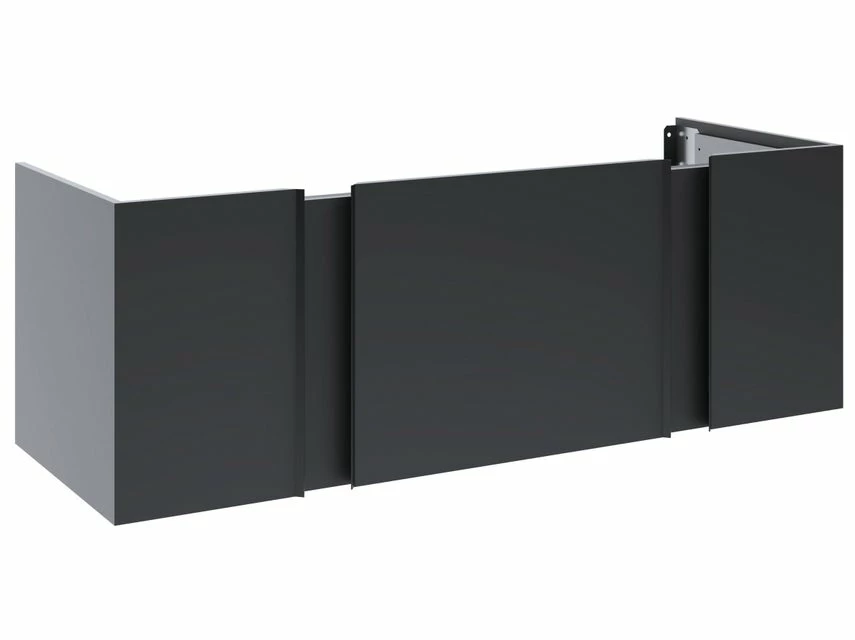 Bestpreis ✨ Coraggio Forma Waschtisch-Set Kano - 141/50,6/50 cm in grau ✨ 2 Bestpreis ✨ Coraggio Forma Waschtisch-Set Kano - 141/50,6/50 cm in grau ✨ – Bild 2