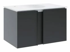 Aktion 🥰 Coraggio Forma Waschtisch-Set Kano - 81/50,6/50 cm in grau ✔️