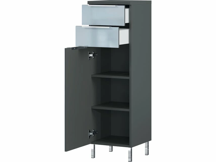 Besorgen ⌛ Midischrank Vito Corus - 34/112/34 cm in grau 😍 2 Besorgen ⌛ Midischrank Vito Corus - 34/112/34 cm in grau 😍 – Bild 2