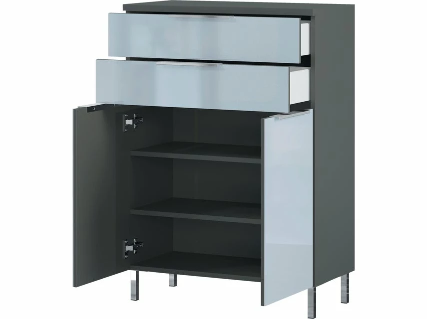 Angebote 💯 Kommode Vito Corus - 68/98/34 cm in grau 😀 4 Angebote 💯 Kommode Vito Corus - 68/98/34 cm in grau 😀 – Bild 4