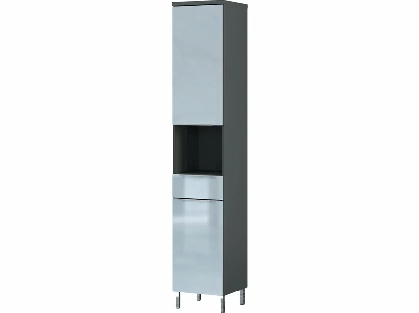 Budget 🥰 Hochschrank Vito Corus - 34/183/34 cm in grau ✔️ 3 Budget 🥰 Hochschrank Vito Corus - 34/183/34 cm in grau ✔️ – Bild 3