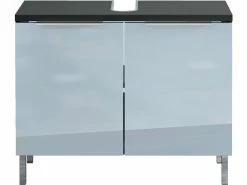 Blitzangebot ✔️ Waschtisch-Unterschrank Vito Corus - 70/56/34 cm in grau 🔥