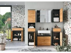 Neu 💯 Unterschrank Vito Mayor - 39/95/34 cm in braun ✨ -Badezimmerschränke Verkäufe 6808097 0622052 1 24818009