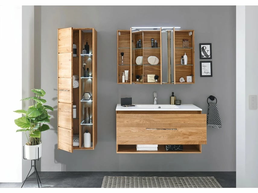 Brandneu 🧨 Hängeschrank Vito Lamba - 45/150/32 cm in braun 🎁 6 Brandneu 🧨 Hängeschrank Vito Lamba - 45/150/32 cm in braun 🎁 – Bild 6