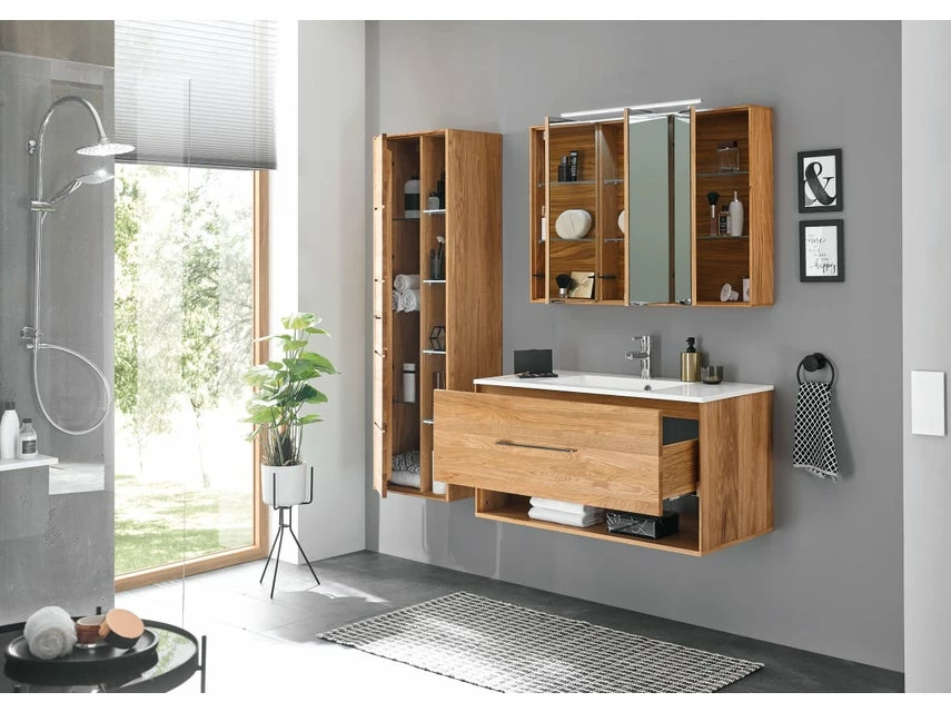 Brandneu 🧨 Hängeschrank Vito Lamba - 45/150/32 cm in braun 🎁 2 Brandneu 🧨 Hängeschrank Vito Lamba - 45/150/32 cm in braun 🎁 – Bild 2