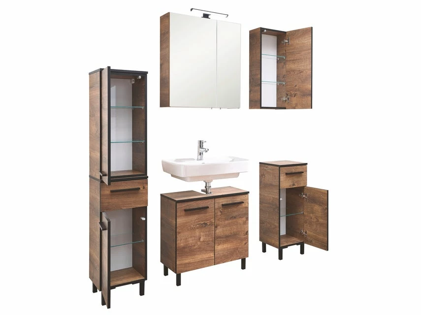 Auslauf 😉 Hängeschrank Baku - 30/70/32,5 cm in braun ✨ 2 Auslauf 😉 Hängeschrank Baku - 30/70/32,5 cm in braun ✨ – Bild 2