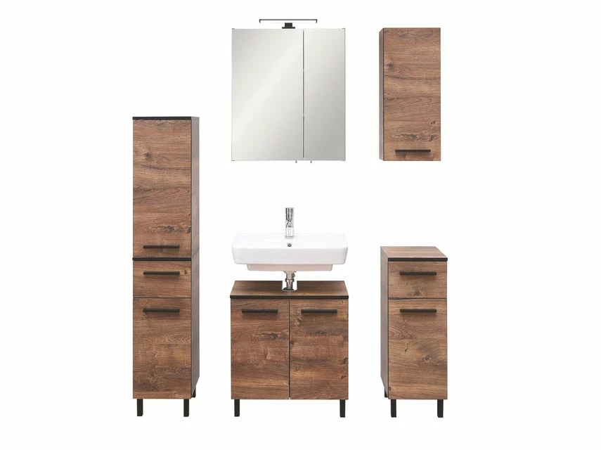 Großhandel 😉 Spiegelschrank Baku - 60/70/20 cm in braun 🔔 8 Großhandel 😉 Spiegelschrank Baku - 60/70/20 cm in braun 🔔 – Bild 8