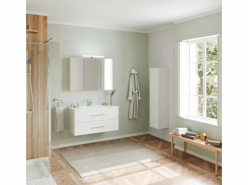 Am billigsten 👍 Hängeschrank Mondo Estillo - 31,5/138/33,5 cm in weiß 🎁 2 Am billigsten 👍 Hängeschrank Mondo Estillo - 31,5/138/33,5 cm in weiß 🎁 – Bild 2