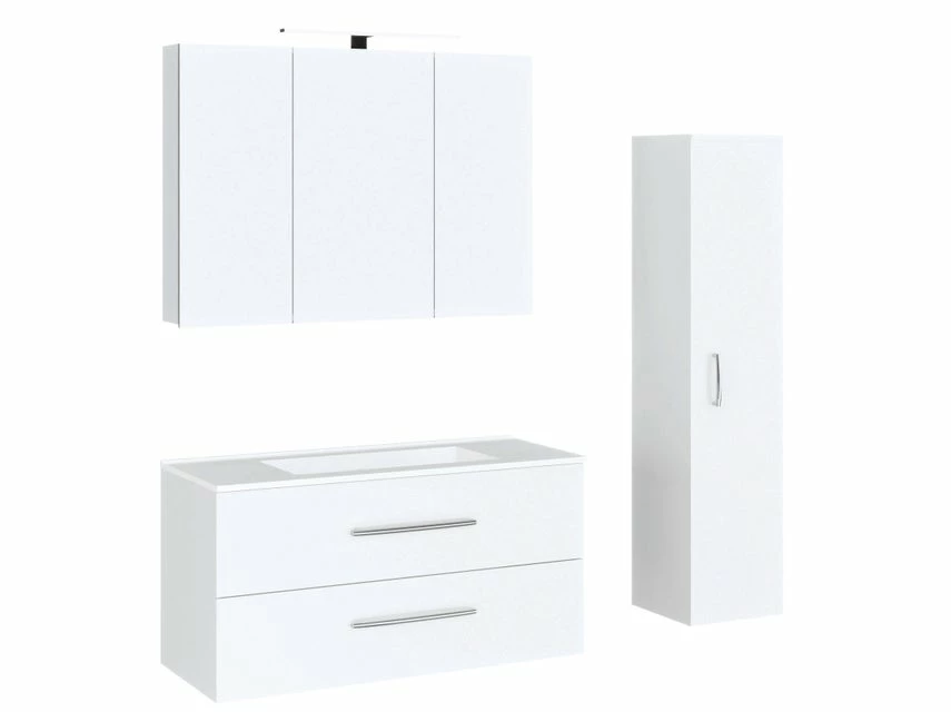 Bestes Angebot ⌛ Badezimmer-Set Mondo Estillo 3-teilig in weiß 🔥 4 Bestes Angebot ⌛ Badezimmer-Set Mondo Estillo 3-teilig in weiß 🔥 – Bild 4