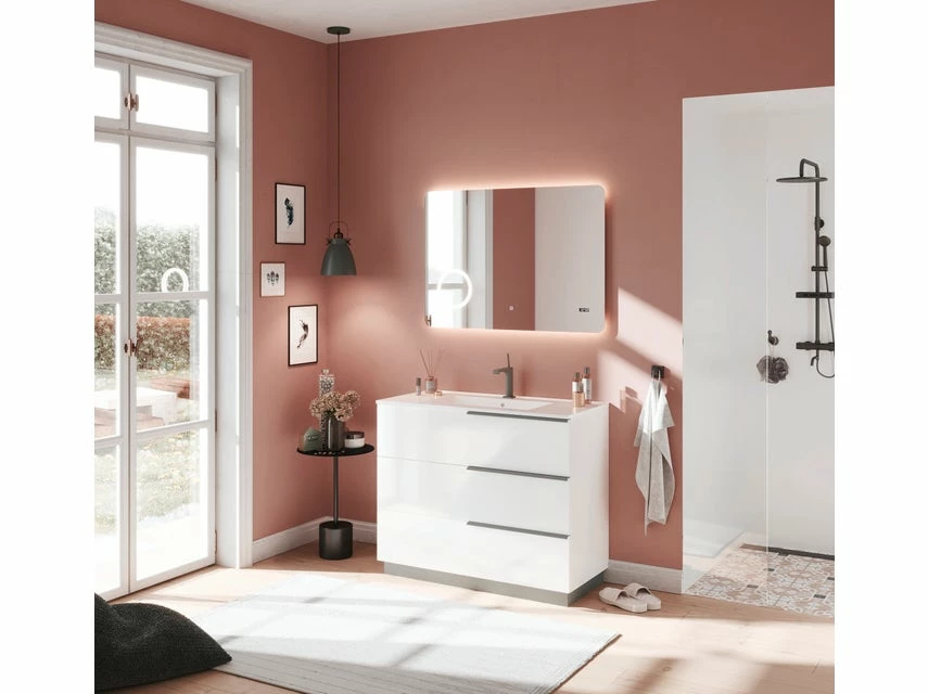 Neu 🔥 Badezimmer-Set Mondo Volevo 3-teilig in weiß 👏 4 Neu 🔥 Badezimmer-Set Mondo Volevo 3-teilig in weiß 👏 – Bild 4