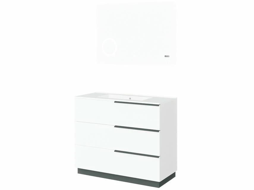 Neu 🔥 Badezimmer-Set Mondo Volevo 3-teilig in weiß 👏 3 Neu 🔥 Badezimmer-Set Mondo Volevo 3-teilig in weiß 👏 – Bild 3