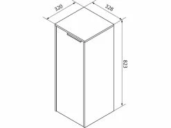 Bestpreis 👏 Coraggio Forma Midischrank Novara - 32,8/82,3/32 cm in mehrfarbig ⭐ 10 Bestpreis 👏 Coraggio Forma Midischrank Novara - 32,8/82,3/32 cm in mehrfarbig ⭐ -Badezimmerschränke Verkäufe 6920776 0643478 2 24937809