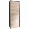 Bestes Angebot 🛒 Coraggio Forma Hochschrank Novara - 62,8/163,3/32 cm in braun ❤️