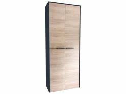 Bestes Angebot 🛒 Coraggio Forma Hochschrank Novara - 62,8/163,3/32 cm in braun ❤️