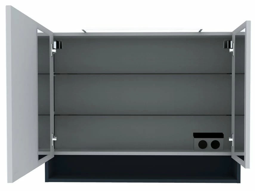 Schlussverkauf ⭐ Coraggio Forma Spiegelschrank Novara - 93,2/71,5/15,3 cm in grau 🌟 3 Schlussverkauf ⭐ Coraggio Forma Spiegelschrank Novara - 93,2/71,5/15,3 cm in grau 🌟 – Bild 3