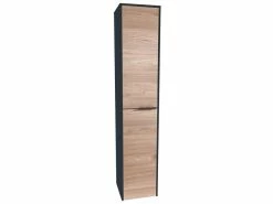 Großhandel 😀 Coraggio Forma Hochschrank Novara - 32,8/163,3/32 cm in braun 🧨