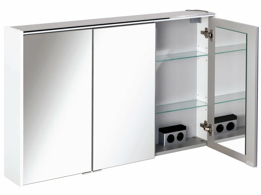 Aktion ✔️ Coraggio Forma Spiegelschrank Belmont - 110/68,3/16 cm in weiß ⭐ 2 Aktion ✔️ Coraggio Forma Spiegelschrank Belmont - 110/68,3/16 cm in weiß ⭐ – Bild 2