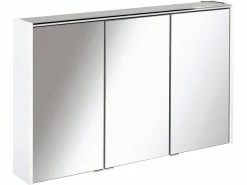 Aktion ✔️ Coraggio Forma Spiegelschrank Belmont - 110/68,3/16 cm in weiß ⭐
