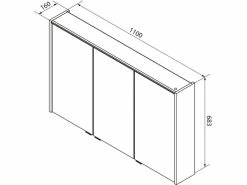 Beste Bewertungen von 🎉 Coraggio Forma Spiegelschrank Belmont - 110/68,35/16 cm in grau 🧨 7 Beste Bewertungen von 🎉 Coraggio Forma Spiegelschrank Belmont - 110/68,35/16 cm in grau 🧨 -Badezimmerschränke Verkäufe 6920888 0643569 3 24939764