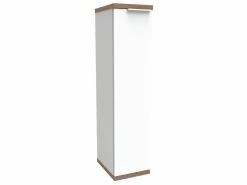 Badezimmerschränke Verkäufe 5 Rabatt 👏 Coraggio Forma Midischrank Belmont - 25,2/106/32 cm in weiß 🛒