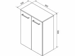 Bestes Angebot 😍 Coraggio Forma Hochschrank Lacona - 60,2/82,6/32 cm in schwarz ⭐ 6 Bestes Angebot 😍 Coraggio Forma Hochschrank Lacona - 60,2/82,6/32 cm in schwarz ⭐ -Badezimmerschränke Verkäufe 6930842 0647433 4 24942741