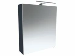 Blitzangebot 👏 Coraggio Forma Spiegelschrank Lacona - 60/70,6/15,8 cm in grau 🥰