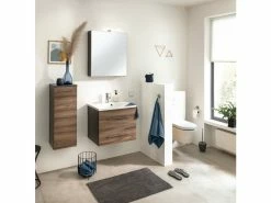 Besorgen 🎉 Coraggio Forma Badezimmer-Set Lacona - 3-teilig in dunkelbraun ⭐