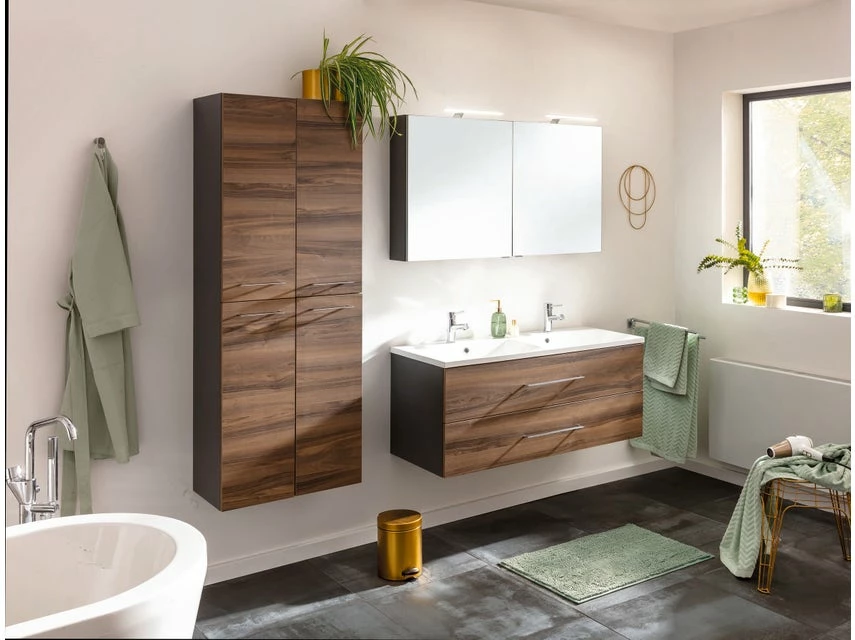 Neu 🛒 Coraggio Forma Badezimmer-Set Lacona - 3-teilig in dunkelbraun 👍 1 Neu 🛒 Coraggio Forma Badezimmer-Set Lacona - 3-teilig in dunkelbraun 👍