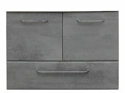 Schlussverkauf 😀 Waschtisch-Unterschrank Filino - 72/51/44 cm in dunkelgrau 👏