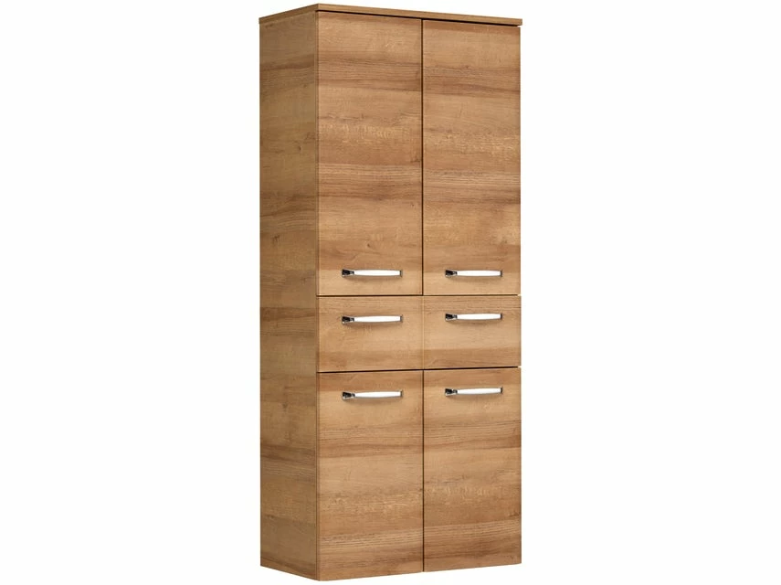 Großhandel 🤩 Midischrank Trentino - 60/141/33 cm in braun 🔔 1 Großhandel 🤩 Midischrank Trentino - 60/141/33 cm in braun 🔔