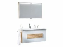 Bestes Angebot 😀 Voglauer Badezimmer-Programm Vmontanara 3-teilig in weiß 🎁