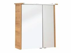 Rabatt ⭐ Spiegelschrank Vito Tidy in braun ✔️